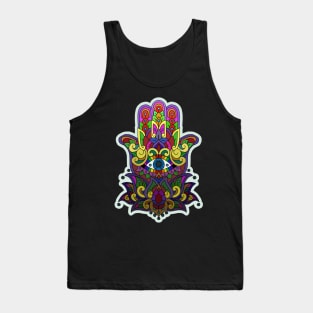 Rainbow Hamsa Tank Top